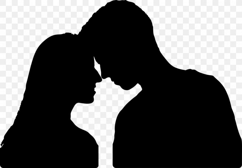 Silhouette Couple Photography, PNG, 1280x890px, Silhouette, Black, Black And White, Couple, Emotion Download Free
