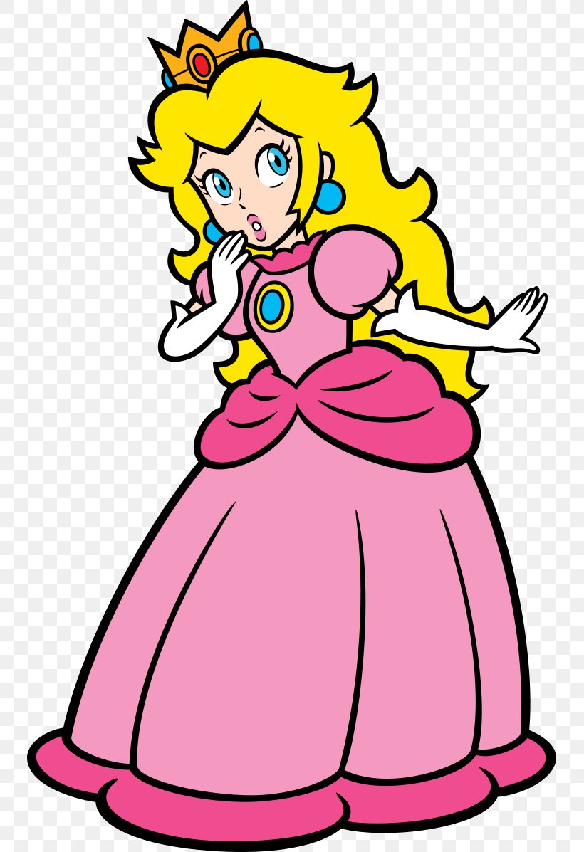 Super Princess Peach Mario Luigi Princess Daisy, PNG, 743x1197px, Princess Peach, Art, Artwork, Bowser, Fictional Character Download Free