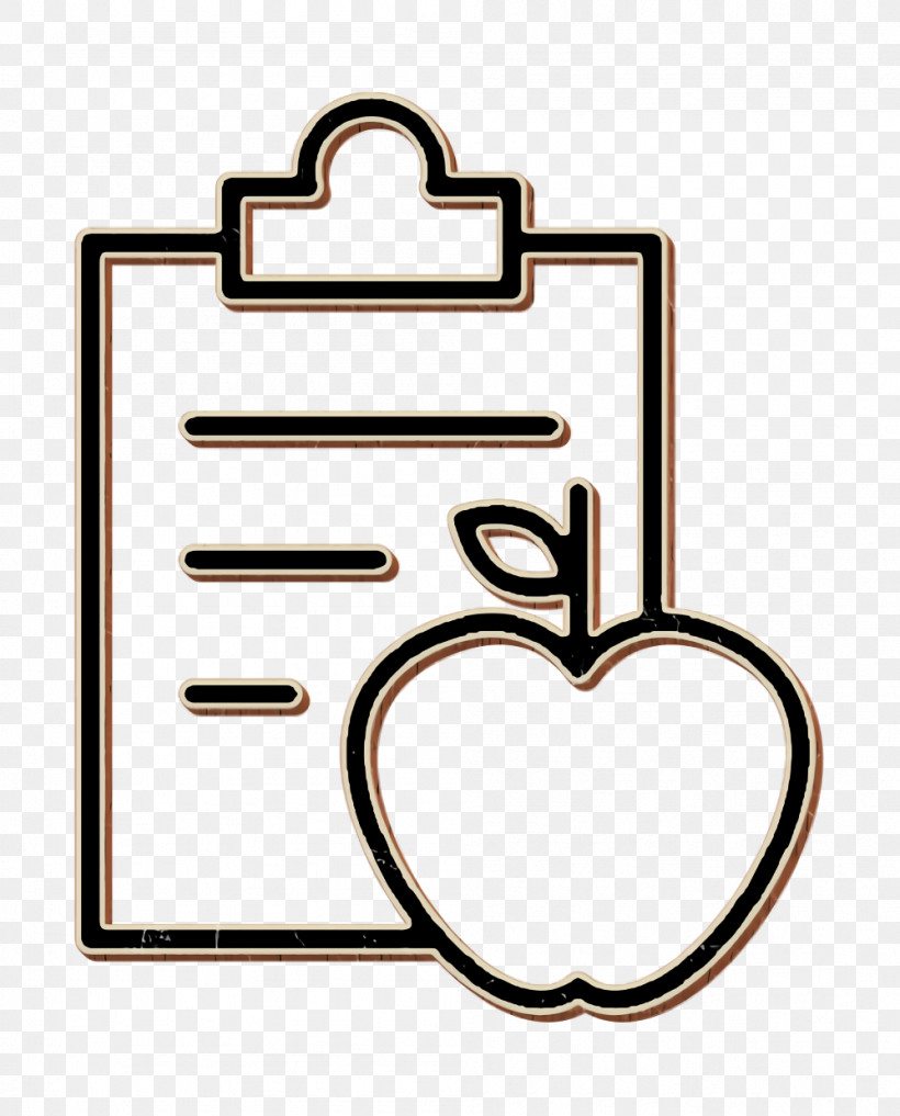 Food Icon Apple And A Clipboard With Notes For Gymnast Diet Control Icon Diet Icon, PNG, 998x1238px, Food Icon, Bachelor Of Science, Clinic, Diet Icon, Eating Download Free