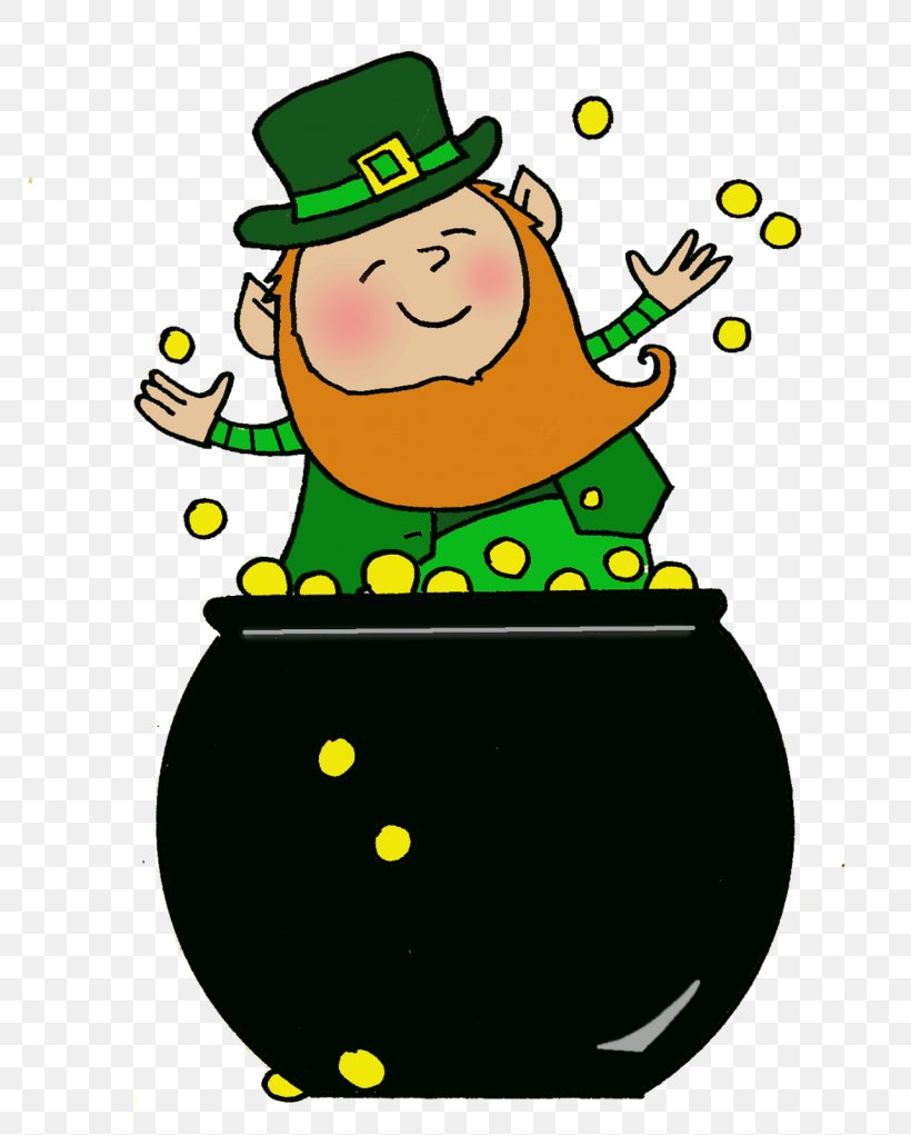 Clip Art Leprechaun The Pot Of Gold Image Saint Patrick's Day, PNG, 768x1021px, Leprechaun, Artwork, Christmas Ornament, Fictional Character, Pot Of Gold Download Free