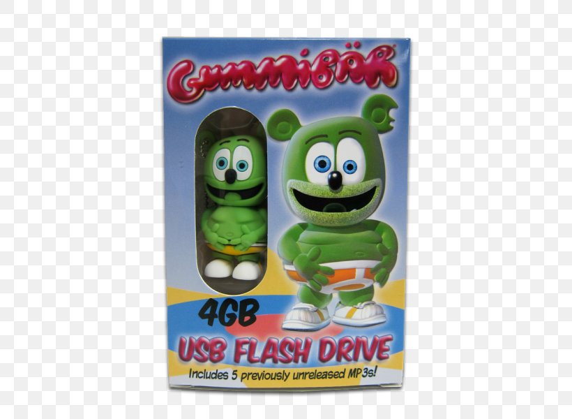 Gummibär / Christmas Jollies Go For The Goal I'm A Gummy Bear (The Gummy Bear Song), PNG, 600x600px, Toy, Flash Memory, Usb, Usb Flash Drives Download Free