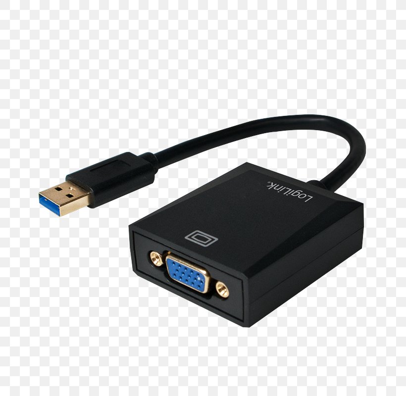 Graphics Cards & Video Adapters VGA Connector Digital Visual Interface DisplayPort, PNG, 800x800px, Graphics Cards Video Adapters, Ac Adapter, Adapter, Cable, Computer Download Free