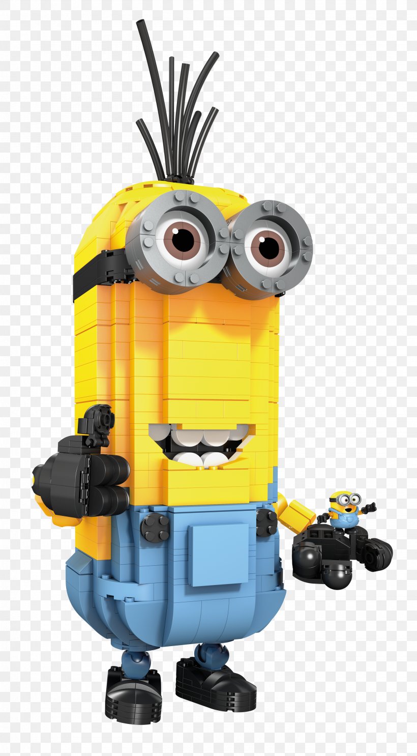 Kevin The Minion Toy Despicable Me: Minion Rush Mega Brands Construction Set, PNG, 2825x5122px, Kevin The Minion, Construction Set, Despicable Me, Despicable Me Minion Rush, Game Download Free