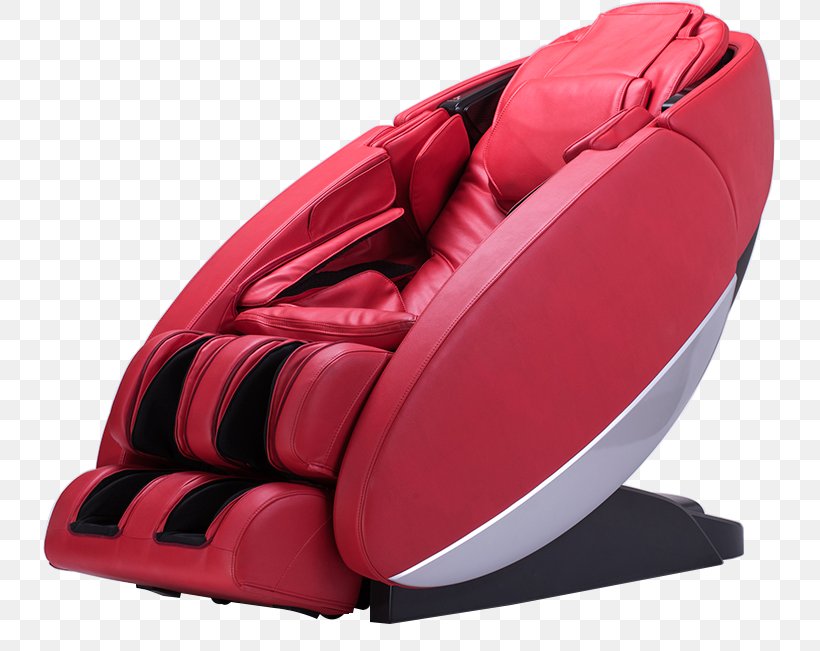 Massage Chair Recliner Red, PNG, 734x651px, Massage Chair, Car Seat Cover, Chair, Chaise Longue, Color Download Free