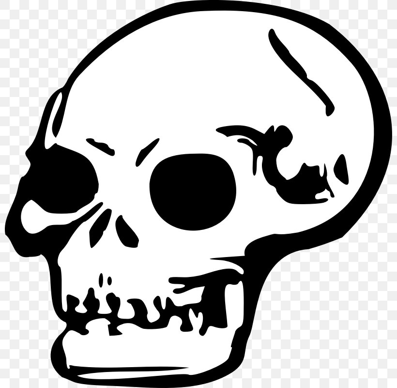 Death Skull Clip Art, PNG, 800x800px, Death, Artwork, Black And White, Blog, Bone Download Free
