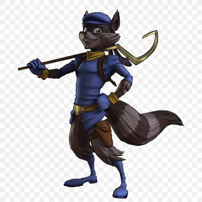 Sly Cooper And The Thievius Raccoonus Sly Cooper: Thieves In Time PlayStation 2 PlayStation 3 Sly 3: Honor Among Thieves, PNG, 1200x1200px, Sly Cooper Thieves In Time, Action Figure, Animal Figure, Costume, Fictional Character Download Free