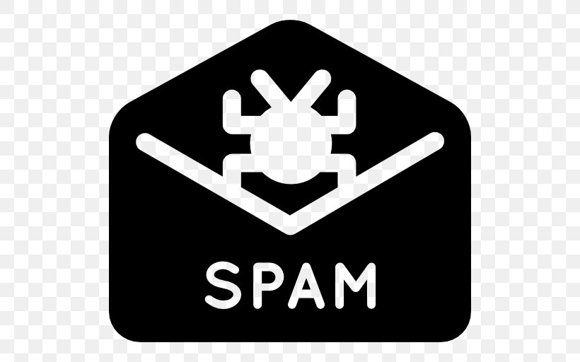 Email Spam, PNG, 512x512px, Spam, Antispam Techniques, Area, Black And White, Brand Download Free