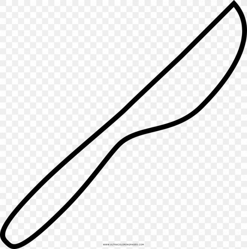 Knife Drawing Black And White Coloring Book Ausmalbild, PNG, 1000x1008px, Knife, Area, Ausmalbild, Black, Black And White Download Free