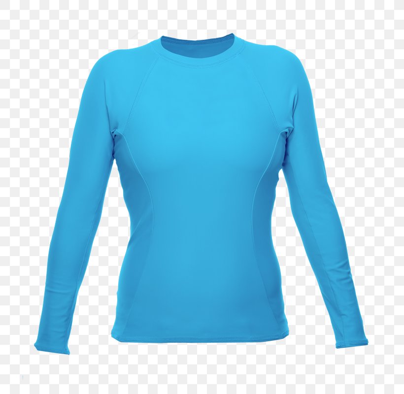 Long-sleeved T-shirt Clothing, PNG, 800x800px, Tshirt, Active Shirt, Aqua, Arm, Azure Download Free