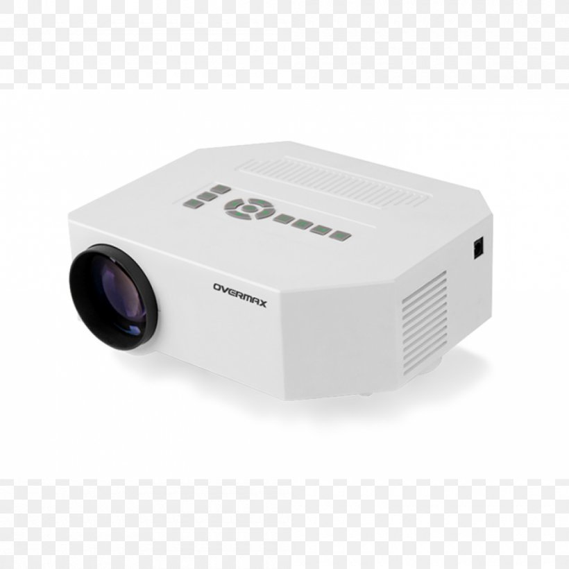 Multimedia Projectors Handheld Projector 1080p Digital Light Processing, PNG, 1000x1000px, Multimedia Projectors, Brookstone Pocket Projector, Digital Light Processing, Electronic Device, Electronics Accessory Download Free
