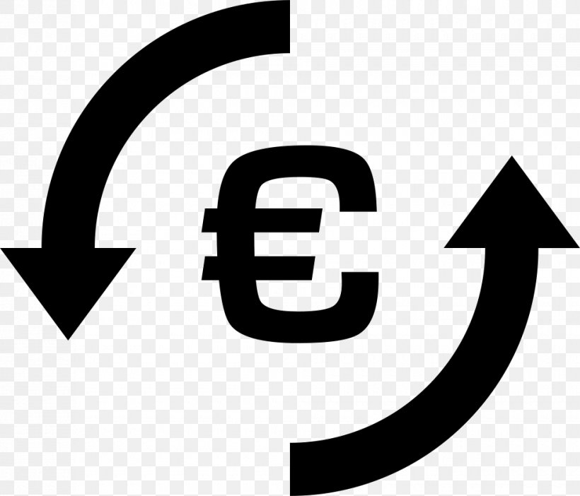 Symbol Money Currency Euro, PNG, 980x840px, Symbol, Blackandwhite, Brand, Bureau De Change, Character Download Free