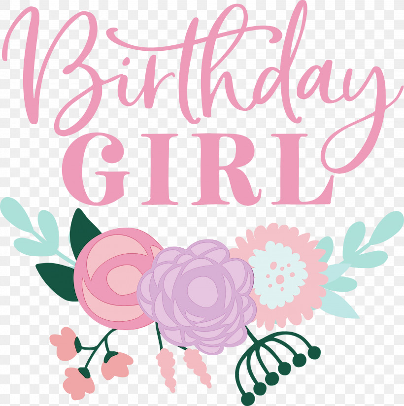 Floral Design, PNG, 2983x3000px, Birthday Girl, Birthday, Cut Flowers, Flora, Floral Design Download Free