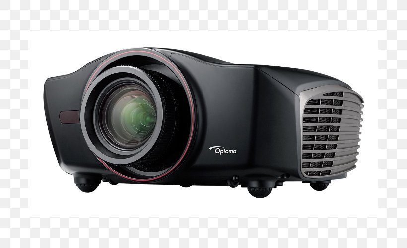 Multimedia Projectors Digital Light Processing Home Theater Systems Optoma Corporation, PNG, 705x500px, 4k Resolution, Multimedia Projectors, Digital Light Processing, Home Theater Systems, Laser Projector Download Free