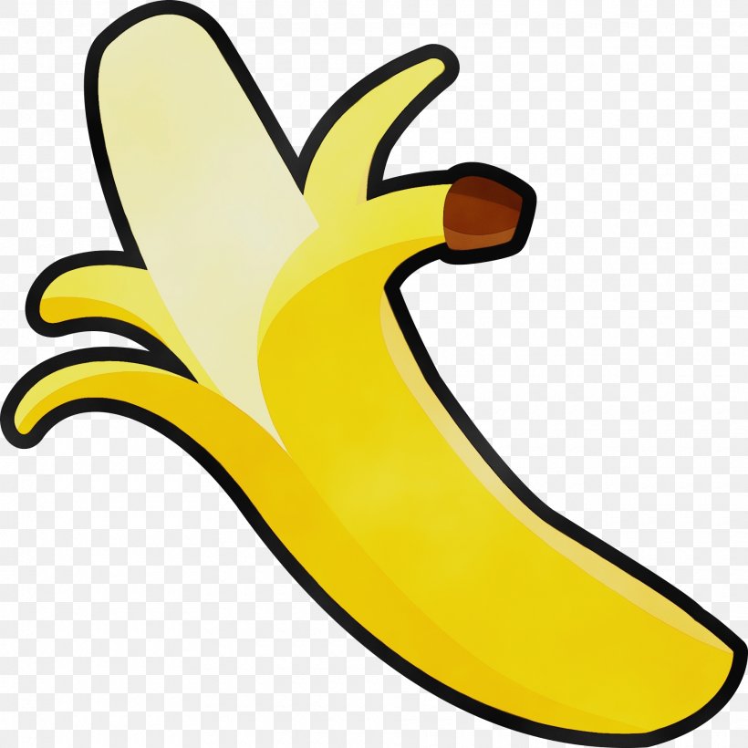 Banana Drawing, PNG, 1920x1920px, Watercolor, Amazing Look, Banana, Cartoon, Drawing Download Free