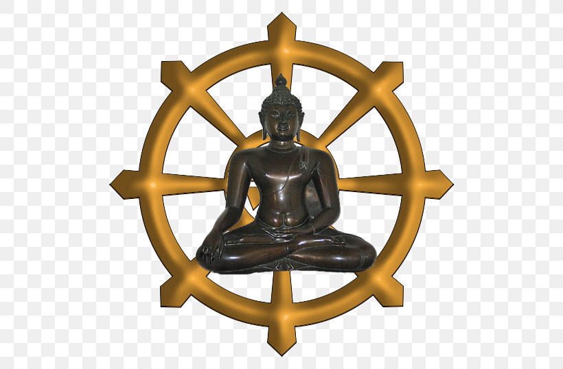 Dharmachakra Buddhist Symbolism Buddhism, PNG, 538x538px, Dharmachakra, Ashtamangala, Brass, Buddhahood, Buddhism Download Free