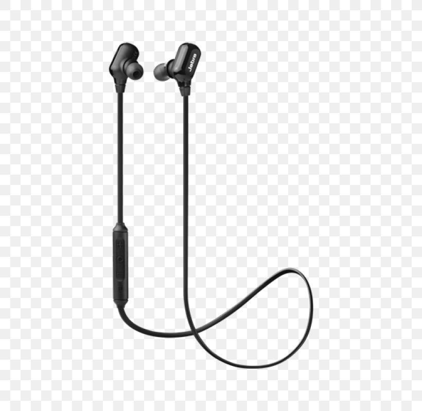 Headphones Jabra Bluetooth Mobile Phones Headset, PNG, 800x800px, Headphones, Apple Earbuds, Audio, Audio Equipment, Black And White Download Free