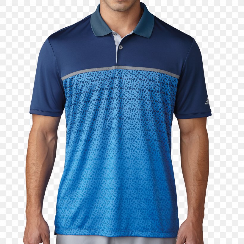 T-shirt Polo Shirt Sleeve Adidas, PNG, 2048x2048px, Tshirt, Active Shirt, Adidas, Blue, Button Download Free