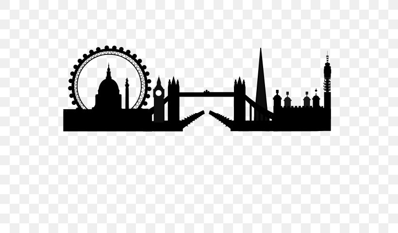 Skyline Silhouette The Egyptian British Chamber Of Commerce City, PNG, 640x480px, Skyline, Arch, Art, Black And White, Brand Download Free
