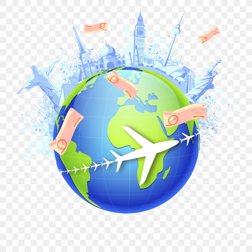 Air Travel Global Travel, PNG, 5000x5000px, Travel, Air Travel, Destination Marketing Organization, Earth, Global Travel Download Free