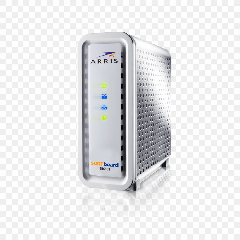 Cable Modem Arris SURFboard SB6183 ARRIS Group Inc. DOCSIS, PNG, 1100x1100px, Cable Modem, Arris Group Inc, Cable Television, Docsis, Electronic Device Download Free