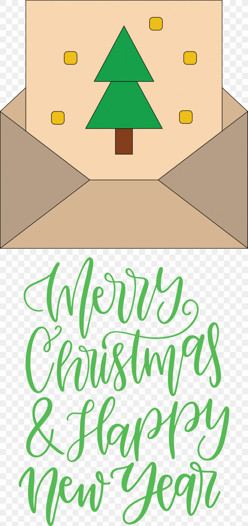 Merry Christmas Happy New Year, PNG, 1418x3000px, Merry Christmas, Biology, Geometry, Green, Happy New Year Download Free