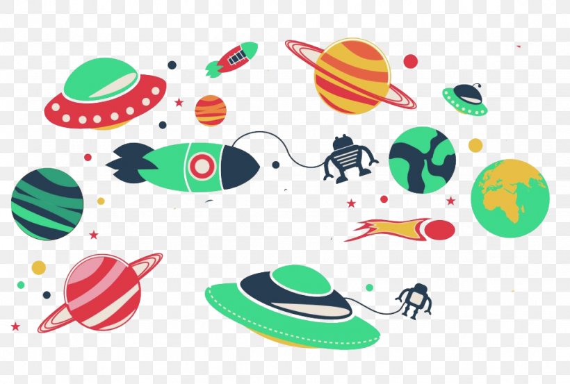 Space Euclidean Vector Illustration, PNG, 1024x691px, Space, Artwork, Cartoon, Logo Download Free