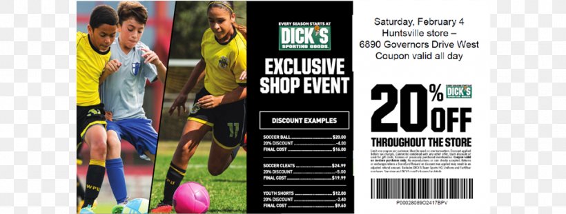 Sports Football Team Dick's Sporting Goods Goal, PNG, 960x365px, Sports, Advertising, Brand, Football, Football Team Download Free