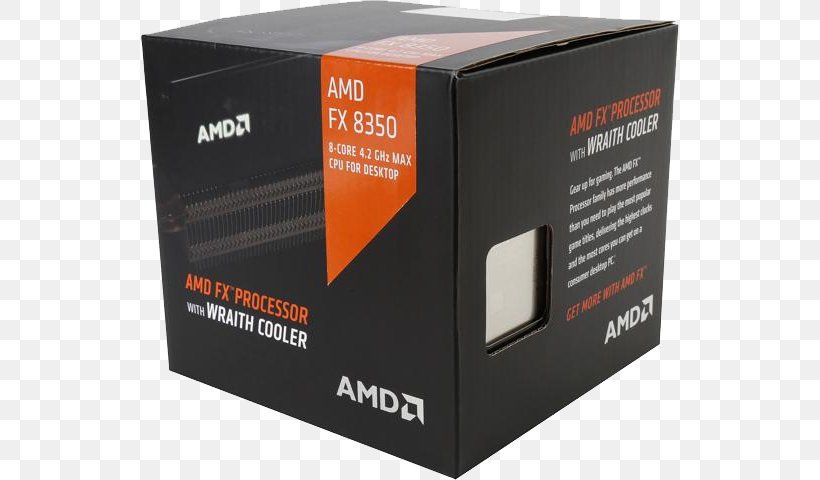AMD FX-8350 Black Edition Central Processing Unit Socket AM3+, PNG, 640x480px, Amd Fx, Advanced Micro Devices, Box, Brand, Carton Download Free