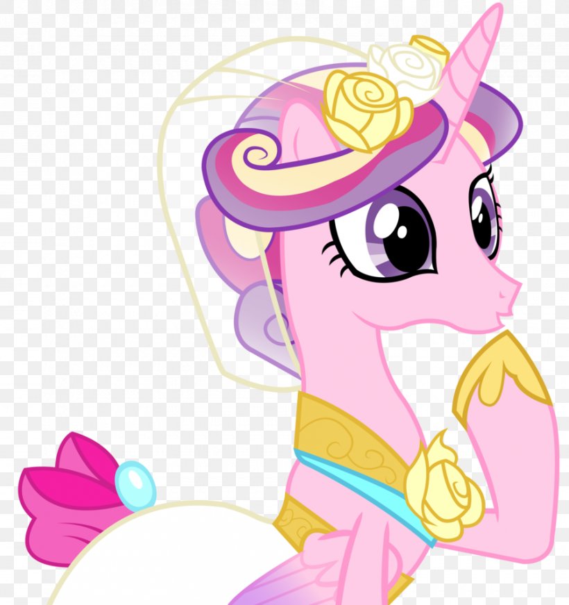 Princess Cadance Twilight Sparkle Rainbow Dash Princess Luna Pony, PNG, 900x956px, Watercolor, Cartoon, Flower, Frame, Heart Download Free