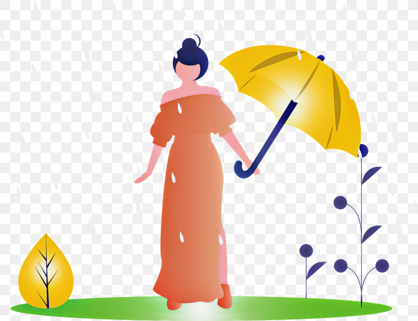 Raining Spring Woman, PNG, 3000x2309px, Raining, Animation, Cartoon, Spring, Umbrella Download Free