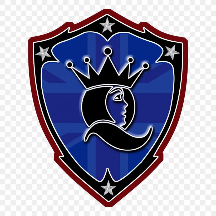 Fighting Force Queens Emblem Logo Squad, PNG, 1100x1100px, Fighting Force, Badge, Blue, Brand, Cobalt Download Free