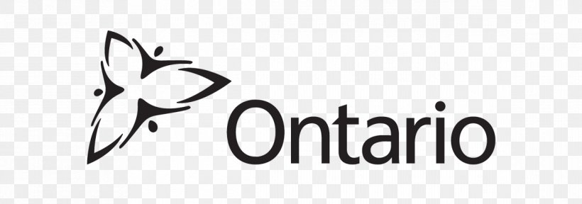 Government Of Ontario Ontario Arts Council Premier Of Ontario, PNG, 1166x410px, Ontario, Area, Black, Black And White, Brand Download Free
