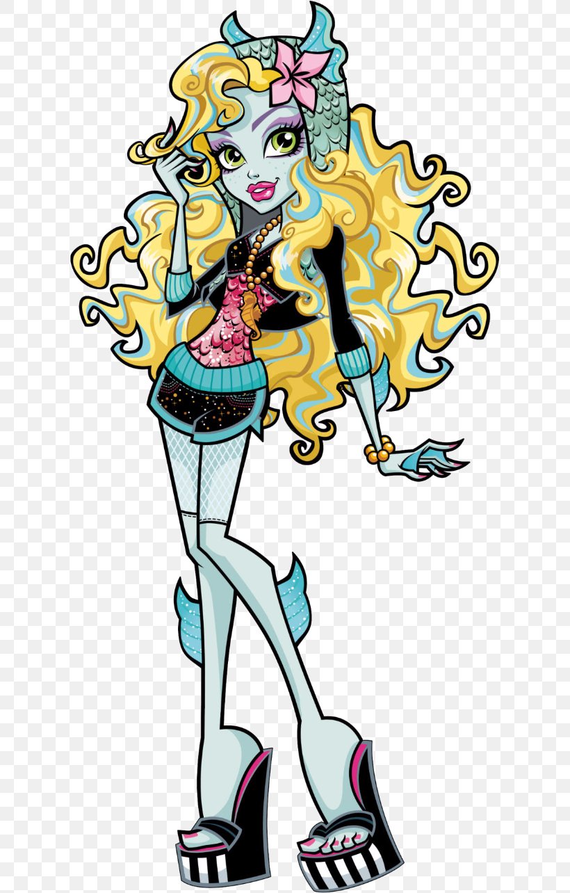 Lagoona Blue Monster High Clawdeen Wolf Doll, PNG, 619x1284px, Lagoona ...