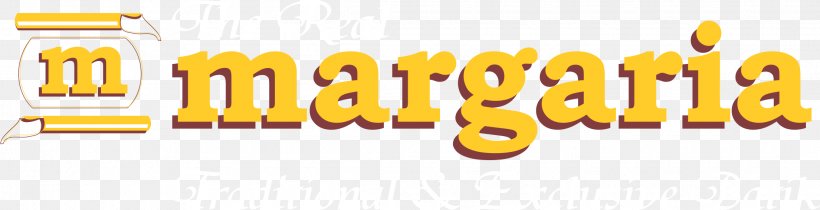 Logo Brand Product Design The Real Margaria Batik, PNG, 2210x568px, Logo, Brand, Text, Yellow Download Free