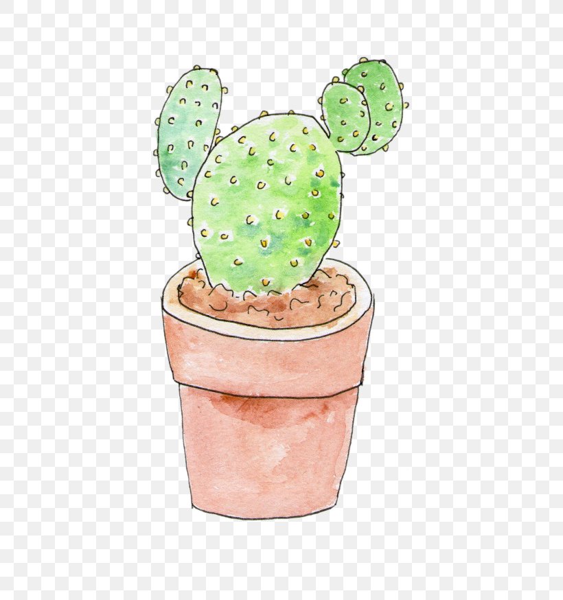 Cactaceae Flowerpot Watercolor Painting Clip Art, PNG, 650x874px, Cactaceae, Bonsai, Cactus, Caryophyllales, Colored Pencil Download Free