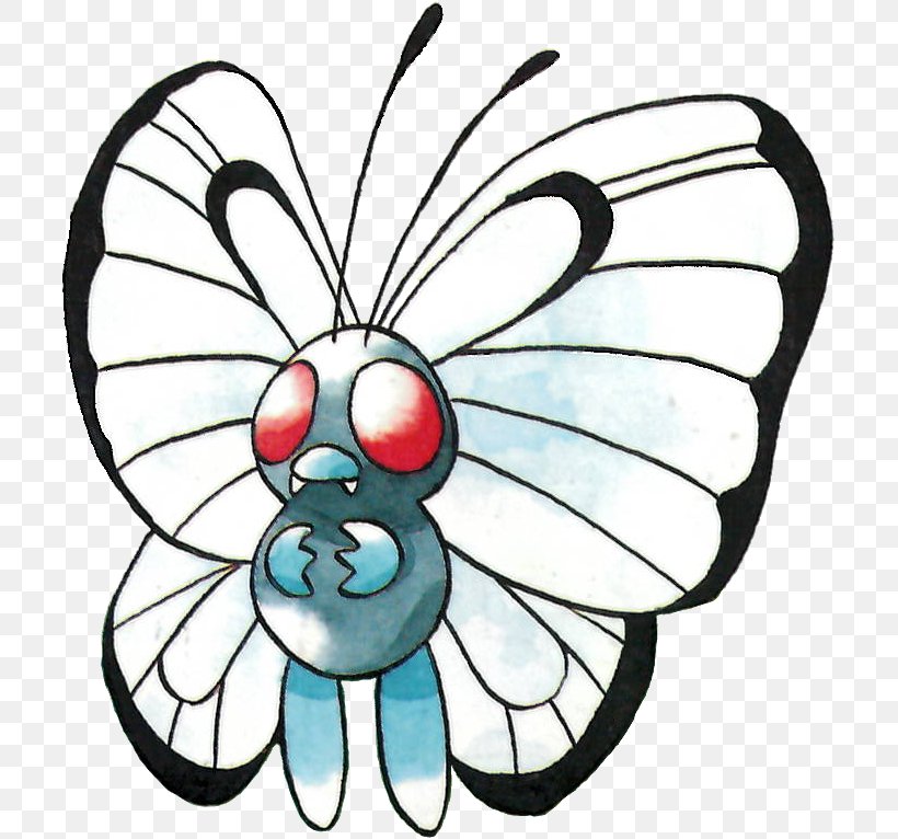 Pokémon Red And Blue Pokémon Yellow Butterfree Art, PNG, 714x766px, Butterfree, Art, Artist, Artwork, Brush Footed Butterfly Download Free