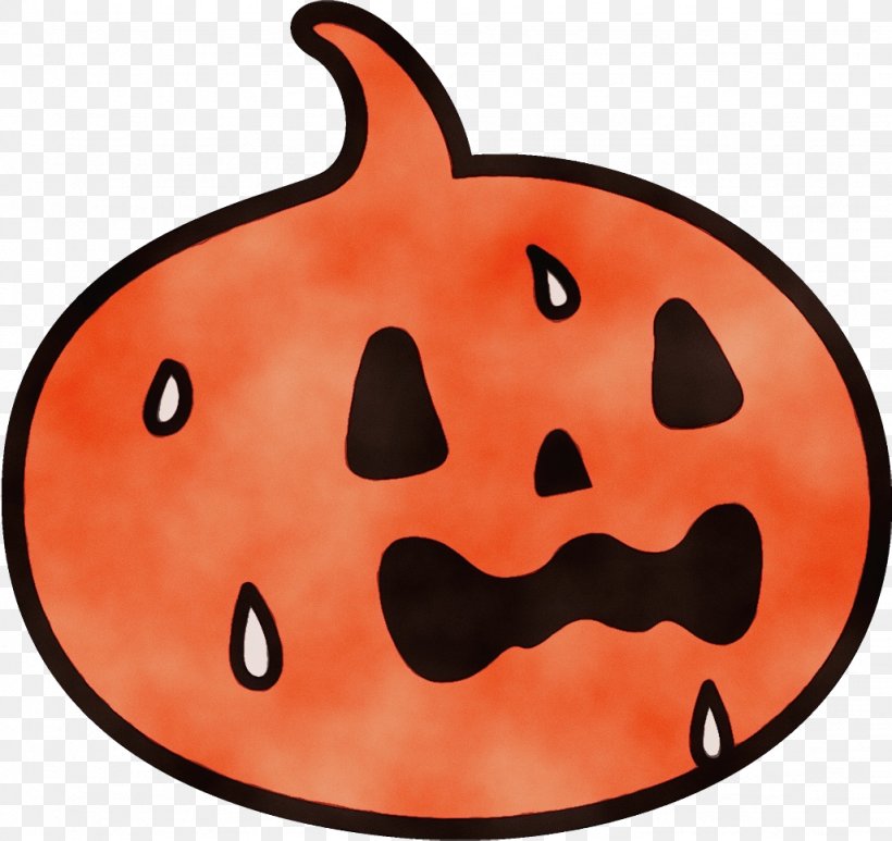 Orange, PNG, 1026x968px, Watercolor, Calabaza, Cartoon, Mouth, Nose Download Free