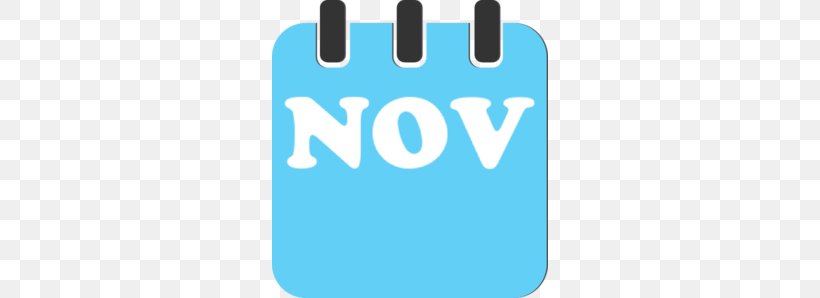 Calendar November Clip Art, PNG, 276x298px, Calendar, Aqua, Area, Azure, Blog Download Free
