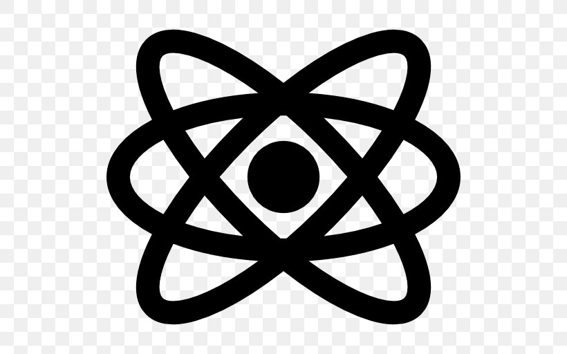 Chemistry Atom Science Laboratory, PNG, 512x512px, Chemistry, Atom, Atomic Number, Black And White, Chemistry Education Download Free