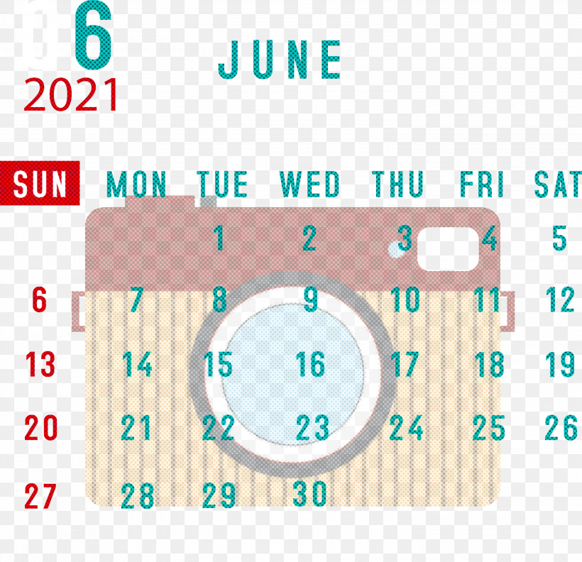 June 2021 Calendar 2021 Calendar June 2021 Printable Calendar, PNG, 3000x2901px, 2021 Calendar, Diagram, Geometry, June 2021 Printable Calendar, Line Download Free