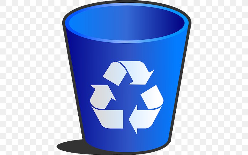 Recycling Bin Rubbish Bins & Waste Paper Baskets Clip Art, PNG, 512x512px, Recycling Bin, Container, Drinkware, Mug, Paper Download Free