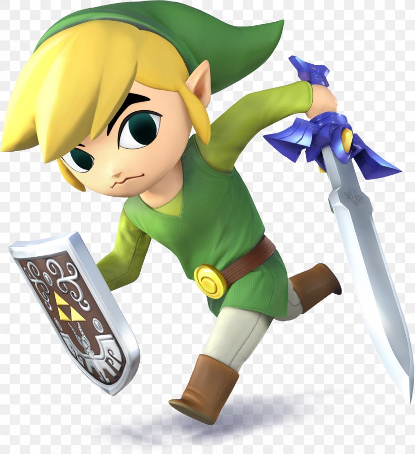 Super Smash Bros. For Nintendo 3DS And Wii U Super Smash Bros. Brawl The Legend Of Zelda: The Wind Waker, PNG, 1235x1353px, Wii U, Action Figure, Fictional Character, Figurine, Legend Of Zelda Download Free