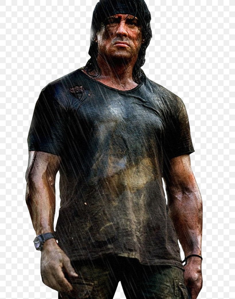 Sylvester Stallone John Rambo Film 1080p, PNG, 764x1044px, Watercolor, Cartoon, Flower, Frame, Heart Download Free