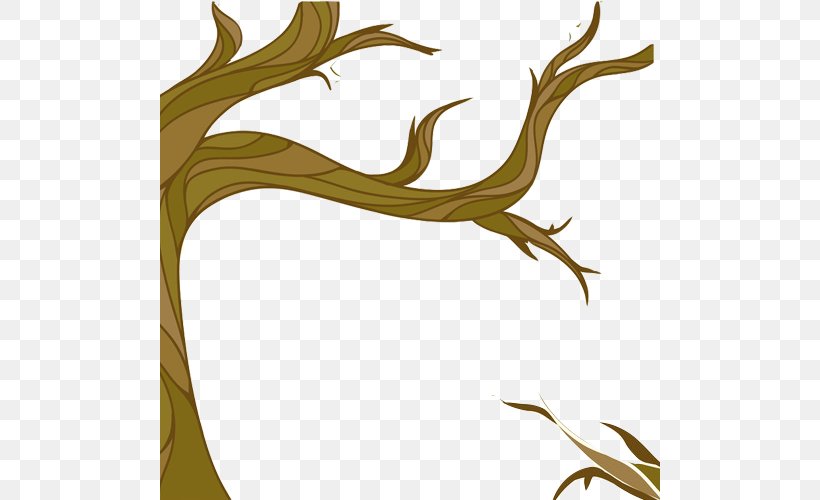Autumn Tree Download Illustration, PNG, 500x500px, Tree, Antler, Autumn, Deer, Grass Download Free