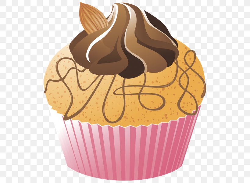 Cupcake Muffin Praline Buttercream Chocolate, PNG, 540x600px, Cupcake, Baking, Baking Cup, Buttercream, Cake Download Free