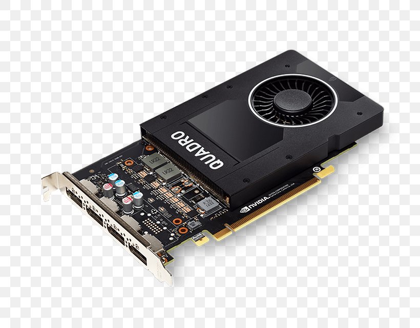 Graphics Cards & Video Adapters Nvidia Quadro GDDR5 SDRAM Graphics Processing Unit Pascal, PNG, 800x640px, Graphics Cards Video Adapters, Computer Component, Cuda, Electronic Device, Electronics Accessory Download Free