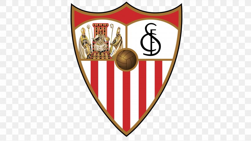 Sevilla FC La Liga UEFA Champions League Seville Football Team, PNG, 3840x2160px, Sevilla Fc, Crest, Football, Football Team, La Liga Download Free