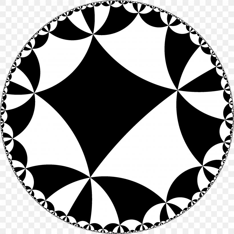 Circle Symmetry Point Leaf Pattern, PNG, 2520x2520px, Symmetry, Area, Black, Black And White, Black M Download Free