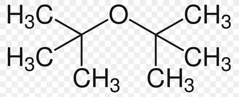 Di-tert-butyl Ether Butyl Group Diisopropyl Ether Dibutyl Ether, PNG, 1280x521px, Ether, Area, Black, Black And White, Brand Download Free