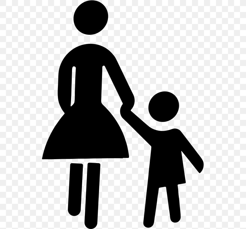 Mother Child Clip Art, PNG, 539x764px, Mother, Artwork, Black, Black And White, Child Download Free